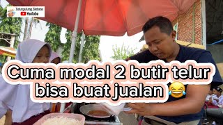 Cuma modal 2 butir telur bisa berangkat jualan ‼️