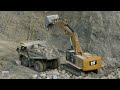 caterpillar 390f u0026 komatsu hd605 8e0 limestone quarry germany oct. 2022. 3