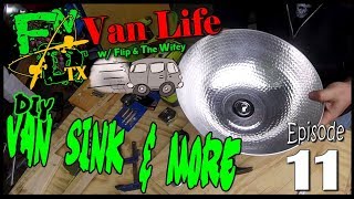 DIY Camper Van Bowl Sink and a Continuous Duty Solenoid