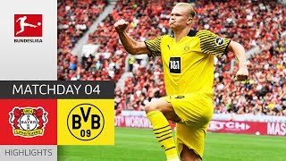 Bayer 04 Leverkusen - Borussia Dortmund 3-4 | Highlights | Matchday 4 – Bundesliga 2021/22