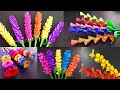 5 Beautiful Paper Sticky Gift Flower | Easy Room Decoration Ideas | Paper craft | Easy DIY Crafts