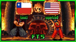 Garou: Mark of the Wolves - KennLi (CHL) VS (USA) superkim0 [garou] [Fightcade] [FT5] 餓狼 群狼之證