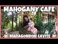 RELAXING DAY IN NATURE FRIENDLY MAHOGANY CAFE INSIDE RIVERFRONT GARDEN RESORT | MARAGONDON CAVITE