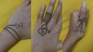 G Tattoo Mehndi Design Cute Mehndi Design G Tattoo Mehndi Design Cute Mehndi Design