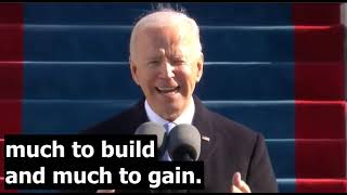 ENGLISH SPEECH | President Joe Biden's Inauguration Address (English Subtitles)