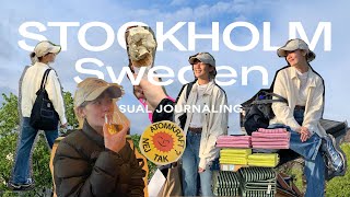 Visual Journaling I Stockholm Vlog I ฝนตกฟ้าครึ้มทั้งวัน พาเที่ยว Old Town I Gamla Stan | Day2