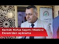 Kerkük Nüfus Sayımı Müdürü Ekrem’den açıklama