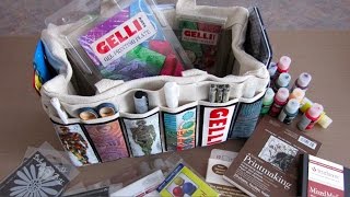 Gelli Arts® Printing On The Go!