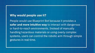 The Blueprint Bot Hackathon Submission