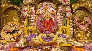 LIVE: Siddhivinayak Live Darshan Mumbai || सिद्धिविनायक लाइव दर्शन || Today 10|01|2025 #Durusharu