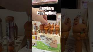 #capybara pen which one u pick? #capy #bara