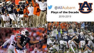 Auburn Football Plays of the Decade (2010-2019)