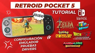 Retroid Pocket 5 Guía Completa Nintendo Switch Mejor Driver Sin Crasheos!