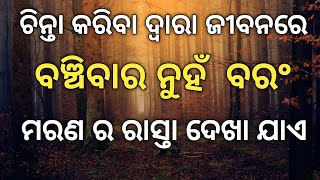 ଚିନ୍ତା ରୁ ମୁକ୍ତି ପାଇବାକୁ ଚାହୁଁଥିବା ଲୋକେ ଶୁଣ  !! Inspirational Quotes In Odia !! Poetic Odia !!