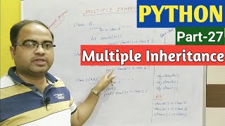 PYTHON | Part-27 | Multiple Inheritance