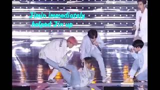 190428 BTS Jin Falls On Stage|Slipped 넘어진 석진] IDOL, Jimin Help Jin 방탄소년단 @Super Concert Gwangju 2019