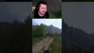 Horse isn't even trying to get away #kingdomcomedeliverance  #kcd  #gaming  #twitchclips