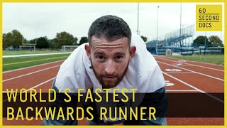 World’s Fastest Backwards Runner Aaron Yoder