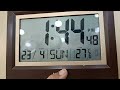 ajanta lcd 145 digital clock time configuration fullpackage