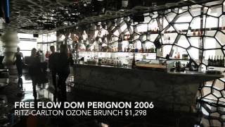 Dom Perignon Brunch at Ritz-Carlton Ozone Hong Kong