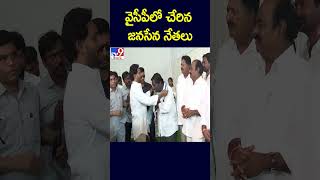 వైసీపీలో చేరిన జనసేన నేతలు - TV9