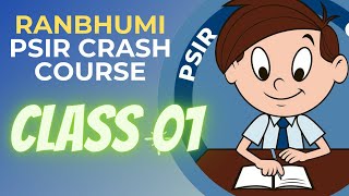 "RANBHUMI" | CLASS 01 PSIR Crash Course  | Join Now | Paper 2 Current Affairs | UPSC CSE