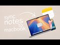 How to Sync iPhone Notes to Macbook (tutorial)