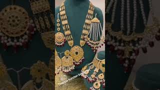 Thappa Kundan Bridal Mala Set | #necklace #indian #bridal #shorts