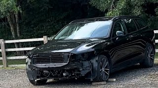 WE BOUGHT A WRECKED 2020 VOLVO INVOVED IN A POLICE PURSUIT PART 1