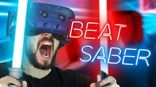 AM I A KPOP YET!? | Beat Saber #2 (HTC Vive Virtual Reality)