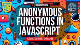Anonymous Functions in JavaScript | JS Function Types Explained