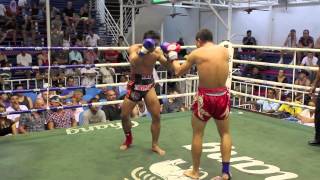 Saeksan Tiger Muay Thai vs Anupong Lookthamsua @ Bangla Boxing Stadium 19/4/2013