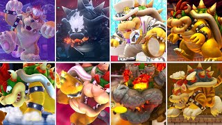 All Final Castles + All Final Bosses in Super Mario Game Series Collection (No D