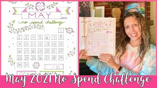 Hoarders ❤️ May 2021 No Spend Challenge Bujo | Save Money Live Better | Debt Free Dave Ramsey