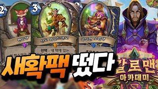 새확장팩 스칼로맨스 아카데미 공개! 이중 직업, 주문폭주 등 새카드 훑어보기 [플러리 하스스톤 정보]