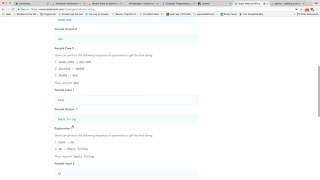 HackerRank | reduced string