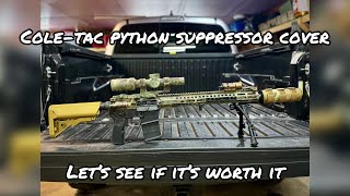 Cole tac metal python suppressor cover first look