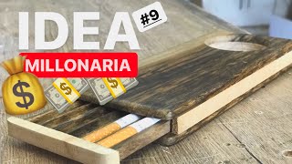 IDEA MILLONARIA N9, PORTA CIGARROS - PROYECTO MUEBLE.