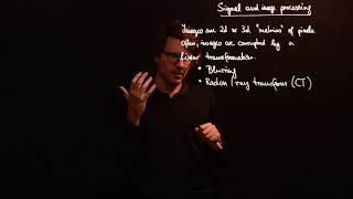 Signal and image processing