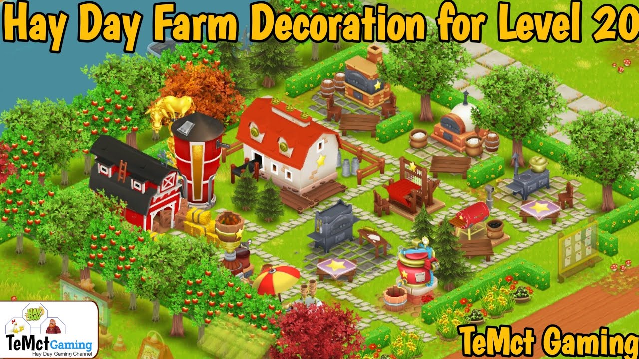 Hay Day Farm Design On Level 20 To 40 Part Farm Decoration 54 Off