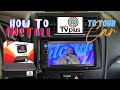 HOW TO SET-UP ABS-CBN| TV PLUS FOR CAR/ TOYOTA AVAN|ZA