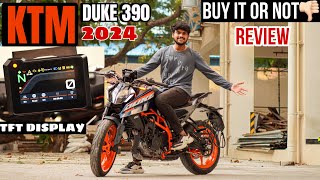 2024 KTM Duke 390 || full REVIEW || FASTEST single cylinder 🔥|| தமிழ் #ktm