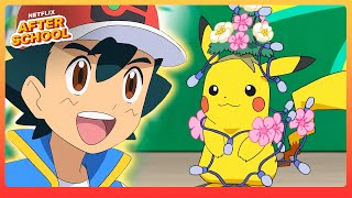 ICONIC Ash and Pikachu Moments ⚡️ Pokémon Journeys | Netflix After School