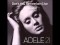 Adele 21 Live Accoustic Songs