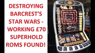 Barcrest's Star Wars Smashed To Pieces - Working £70 Superhold ROMs For The First Time Ever!