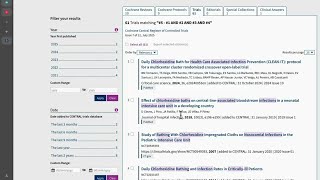Using the Cochrane Library