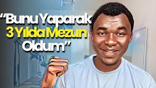 Bunu Yaparak 3 Yılda Mezun Oldum [Etkili Öğrenme Metodu \u0026 Üretkenlik]