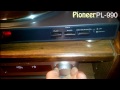 pioneer pl 990 stereo turntable review hd