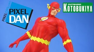 The Flash DC ArtFX Kotobukiya 1/6 Scale Statue Video Review