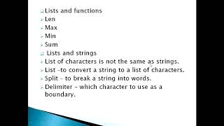 #PythonProgrammingLanguage. Lists -4.